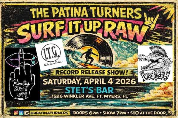 The Patina Turners Surf It Up Raw Surf It Up Raw